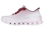 SKECHERS, trendiga damsneakers, med gjuten slip-in-h&auml;lplatta WEISS-BORDEAUX